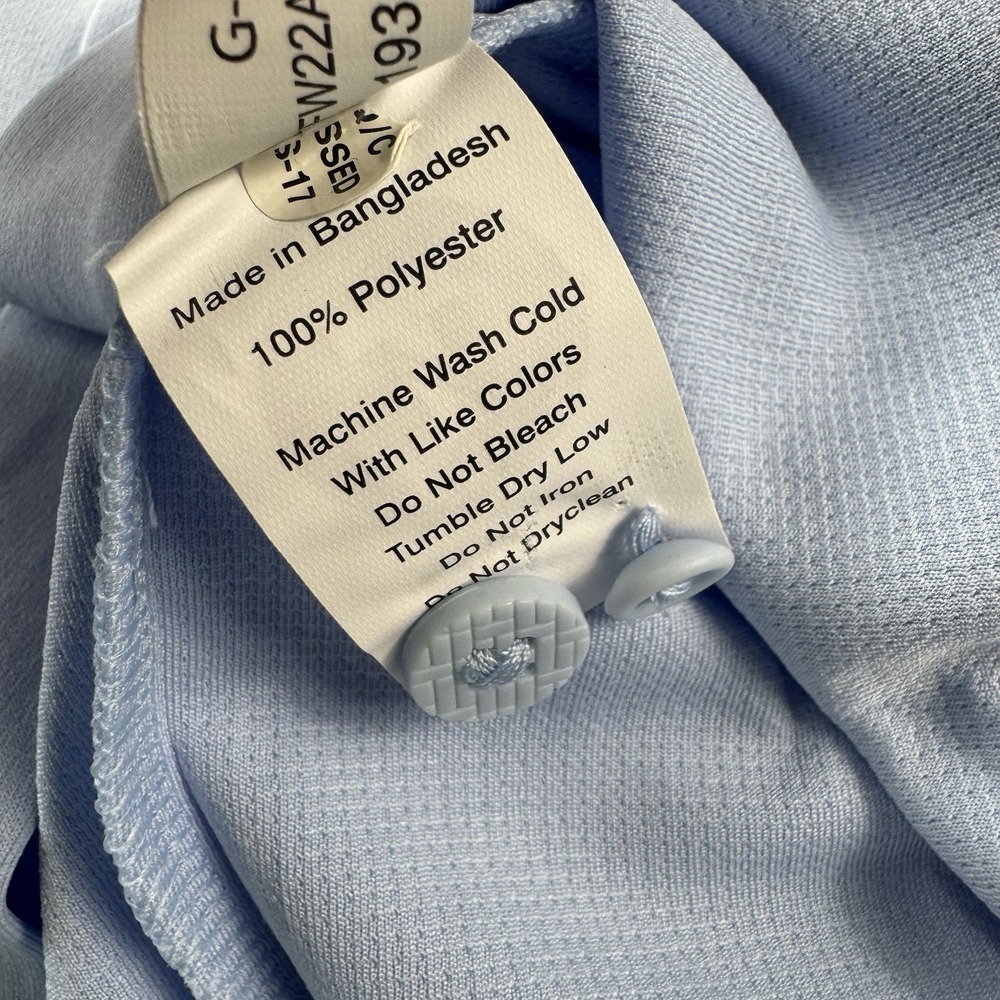 Twillory Light Blue Performance Men's L/S Button Front Size Medium NWT - Picture 6 of 7
